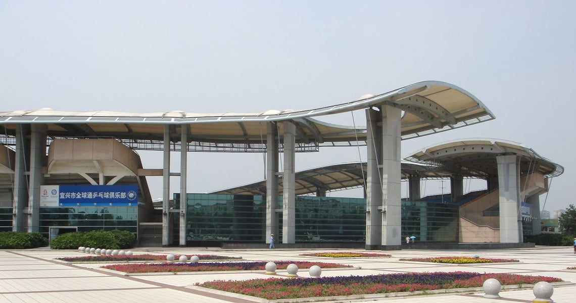 Yixing Stadium Stand Shade Structure