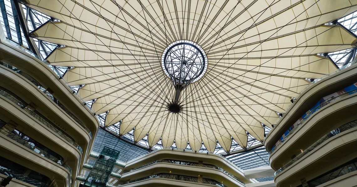 Mall Atrium Fabric Canopy