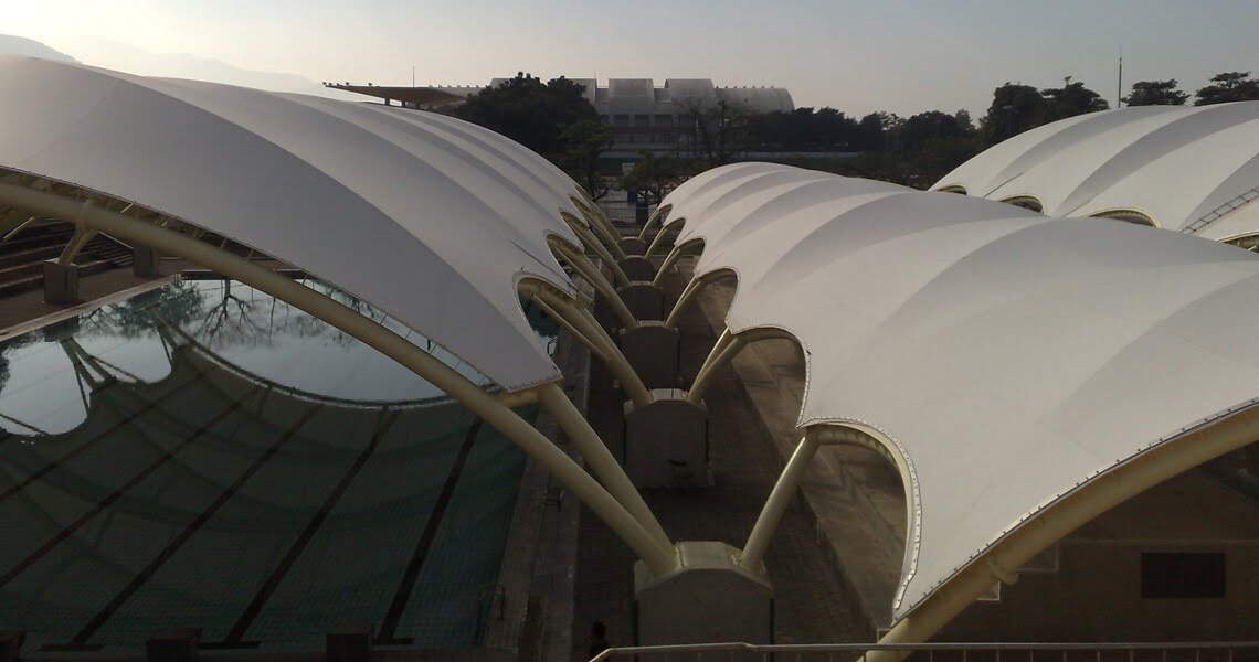 Swimming Pool Shade Structure