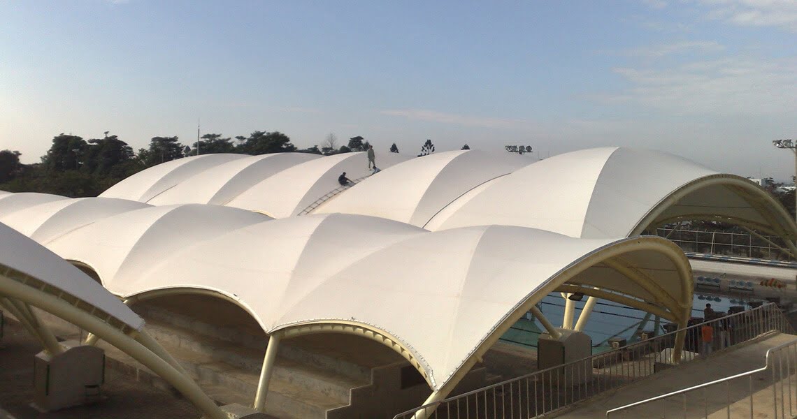 Swimming Pool Shade Structure