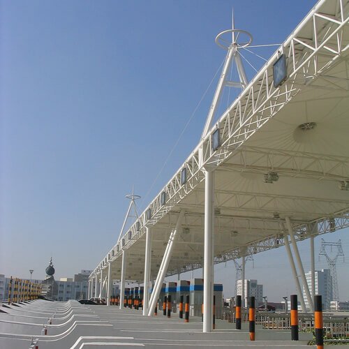 checkpoint shade structures