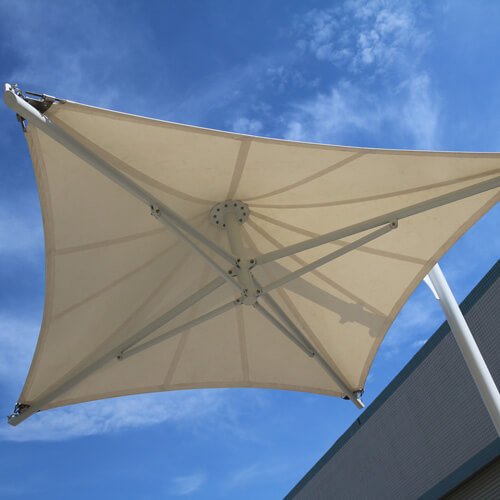 Tensioned Membrane Umbrella Structure
