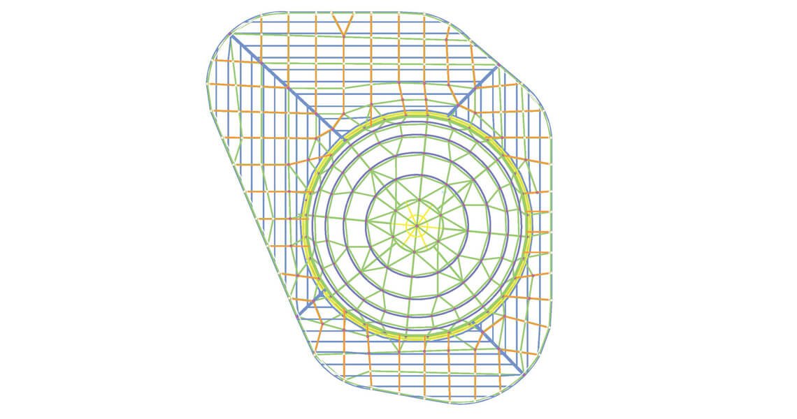 tensile membrane roof