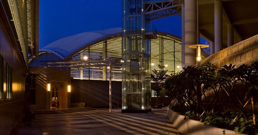Tennis Court Tensioned Membrane Structure