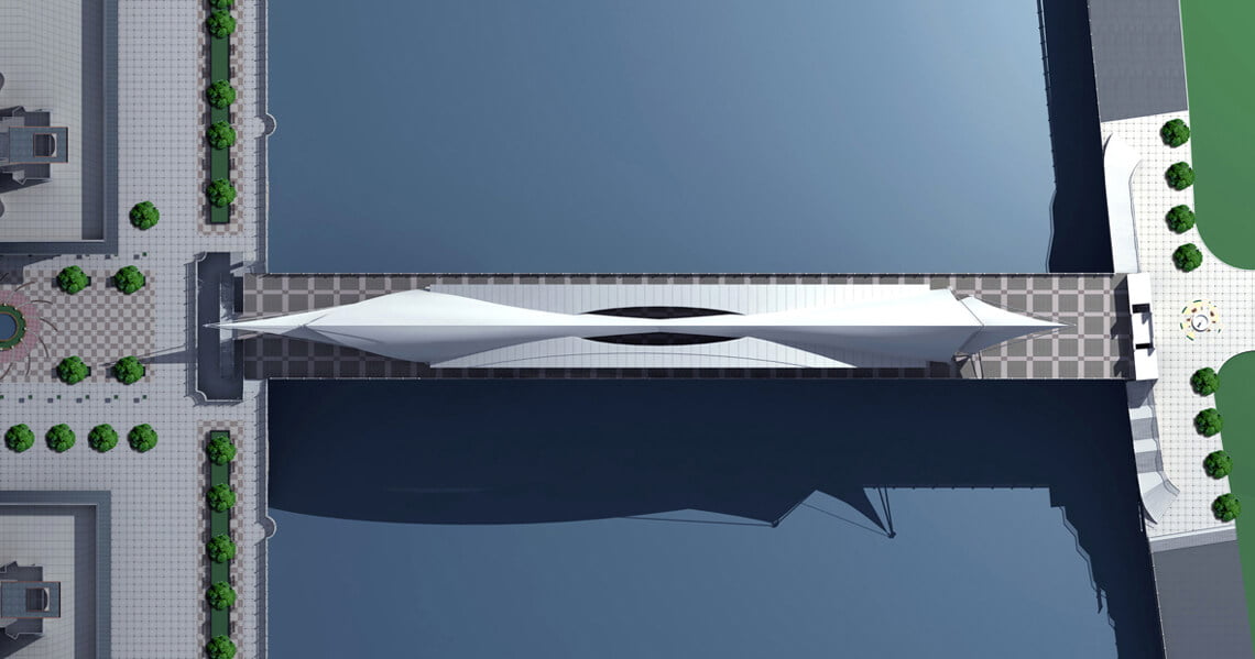 Tensile Fabric Roof Canopy