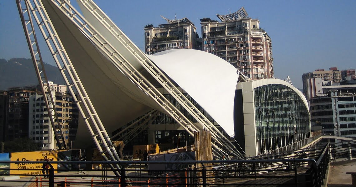 Tensile Fabric Roof Canopy