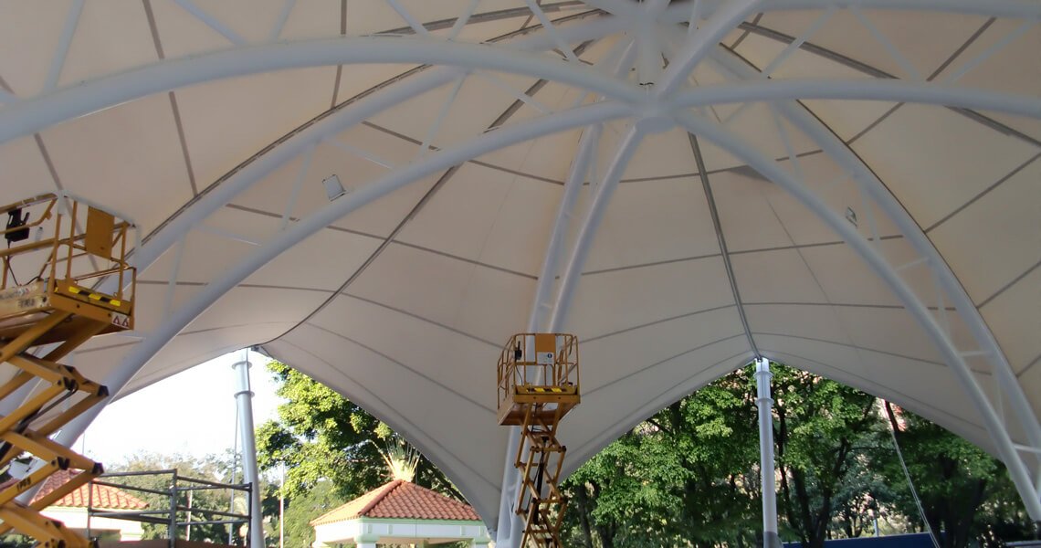 Tensile Fabric Canopy