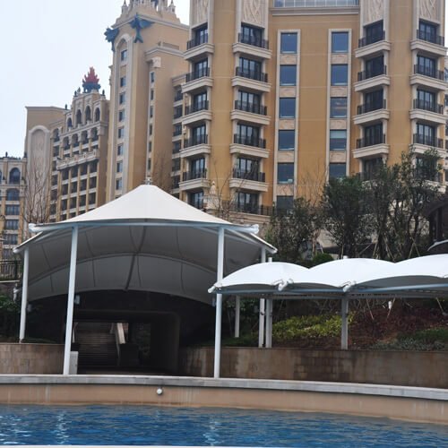 theme park shade canopies