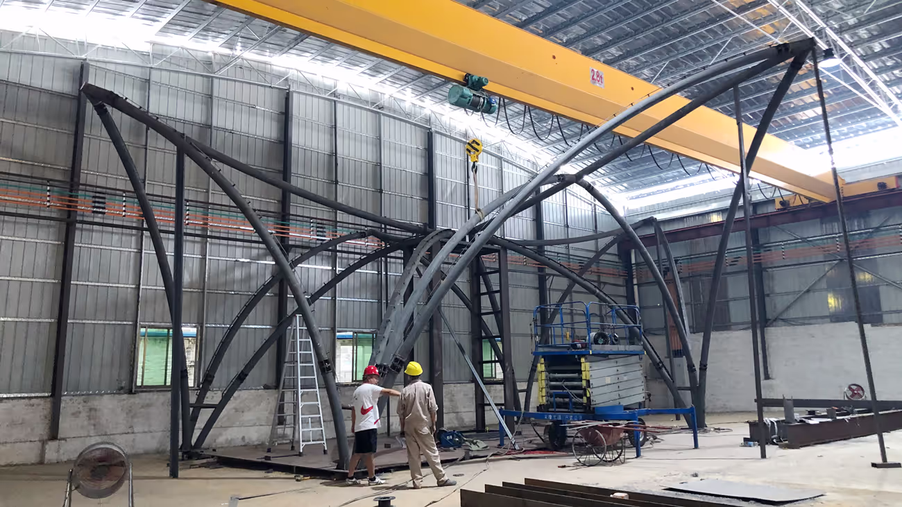 Landscape Tensile Fabric Structure