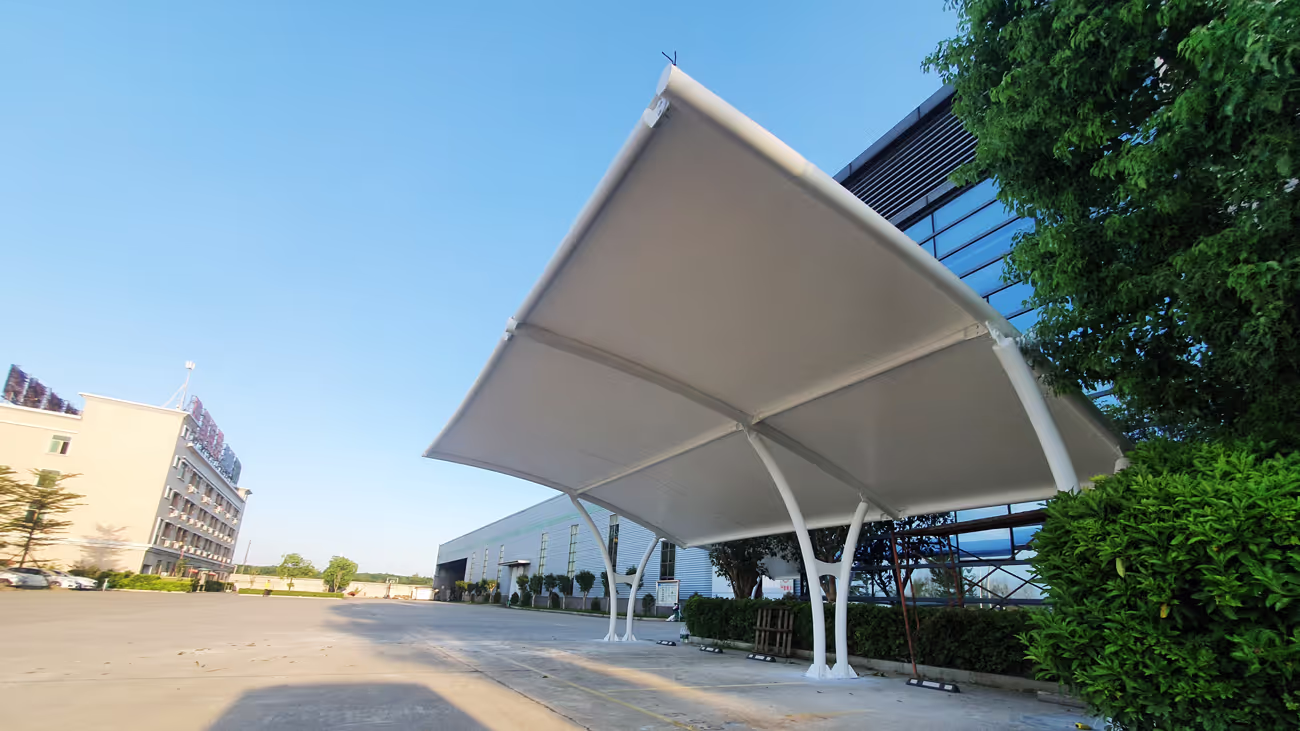 Aesthetic Car Parking Shade