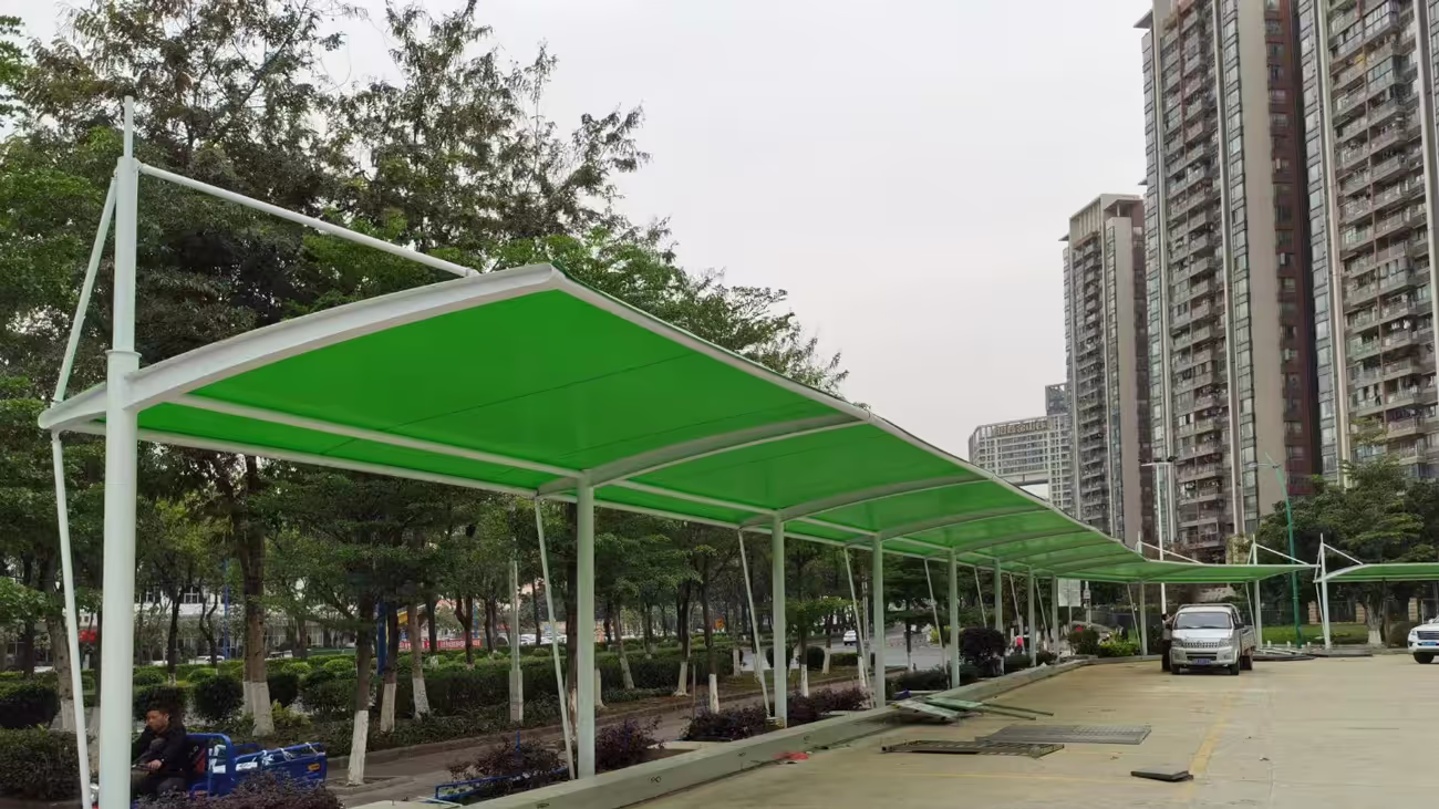 Beautiful-Fabric-Carport-Shade-Structure