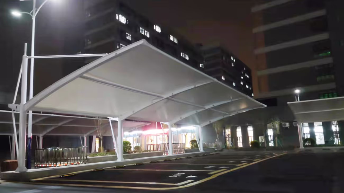 Car Parking Fabric Shade Structure