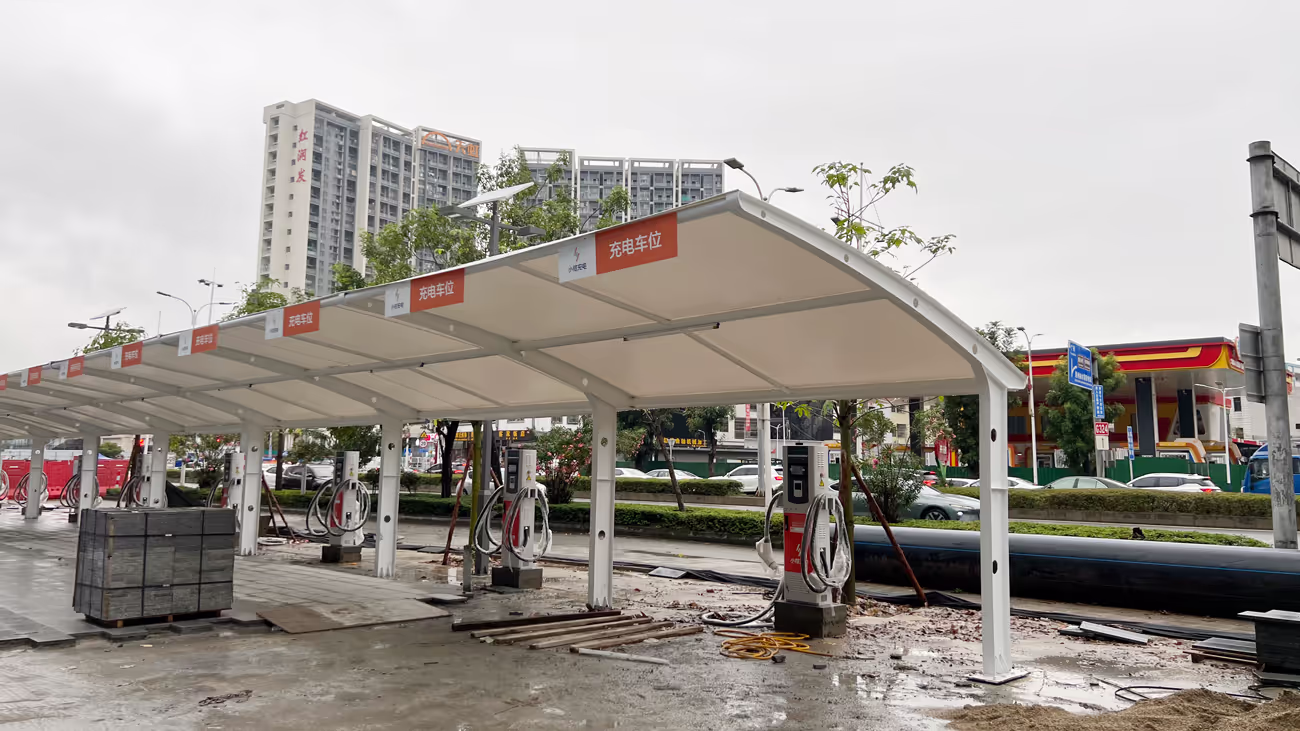 Charging Station Shade Structure