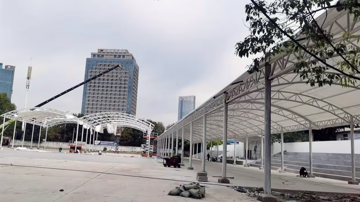 Fabric Shade Structure
