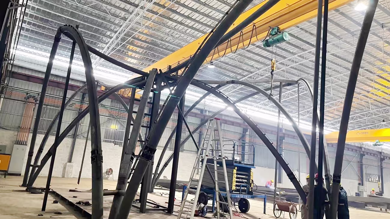 Landscape Tensioned Membrane Structure