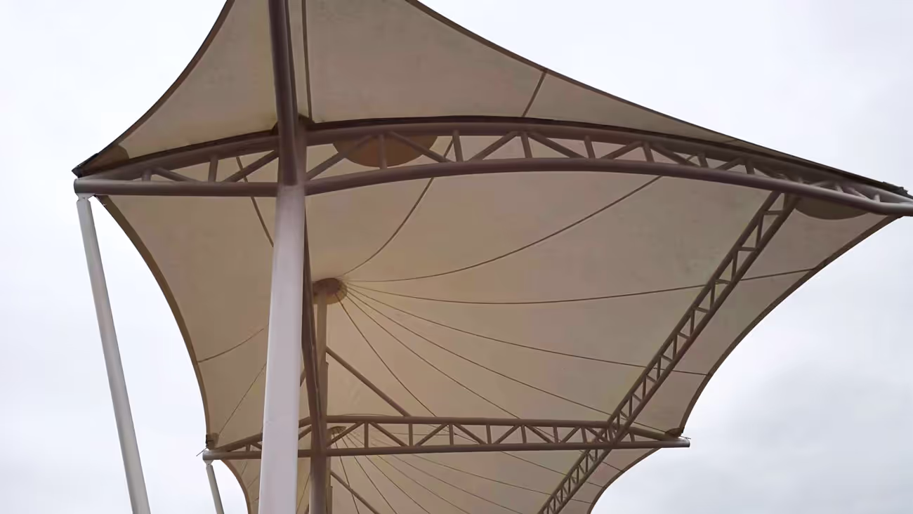 School Tensile Fabric Shade Design