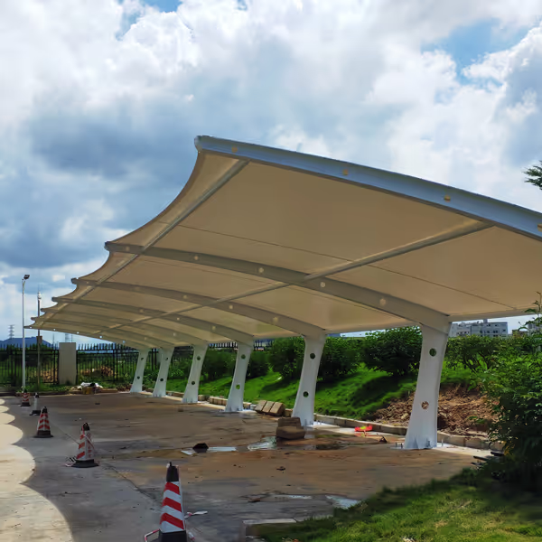 Tensile Membrane Car Parking Shade