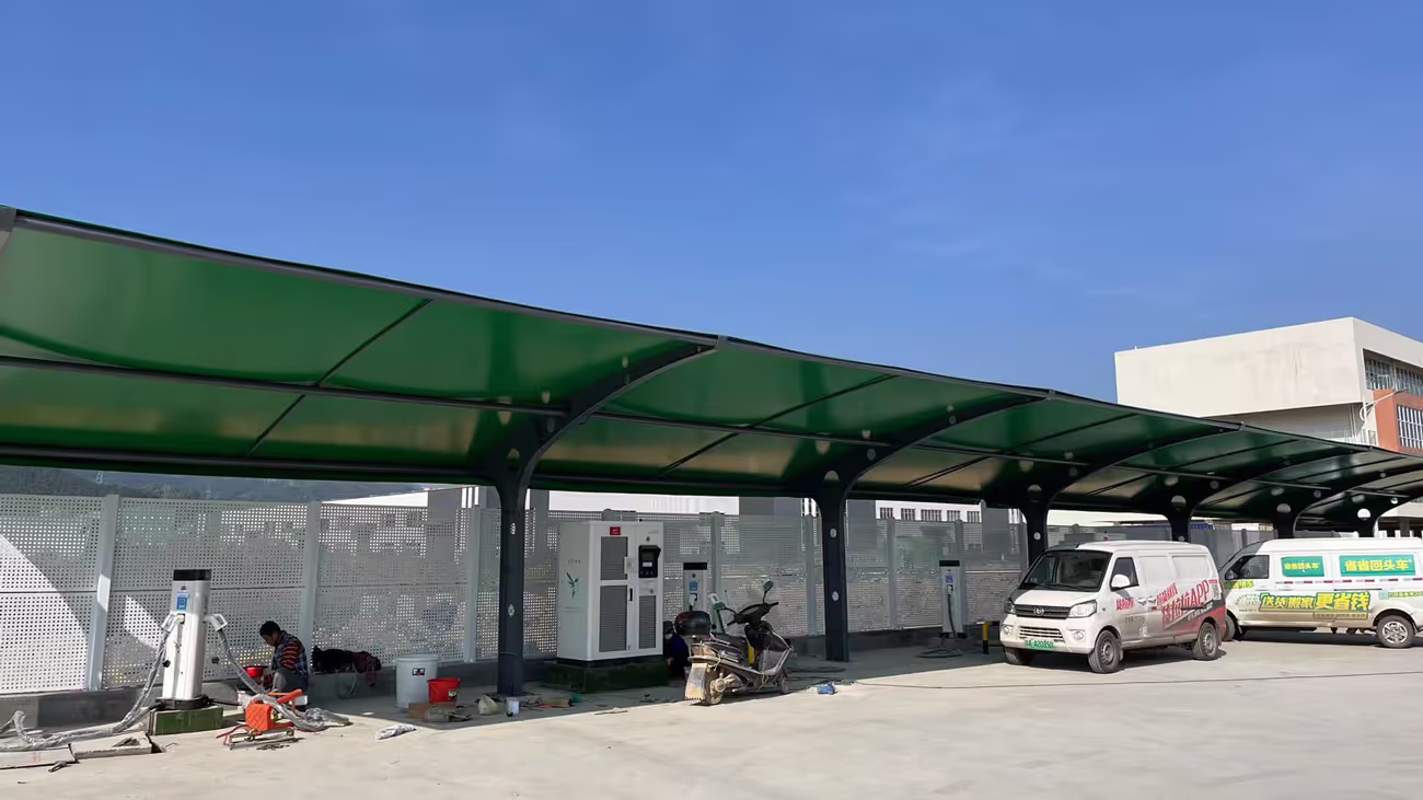 Tensioned Membrane Canopy