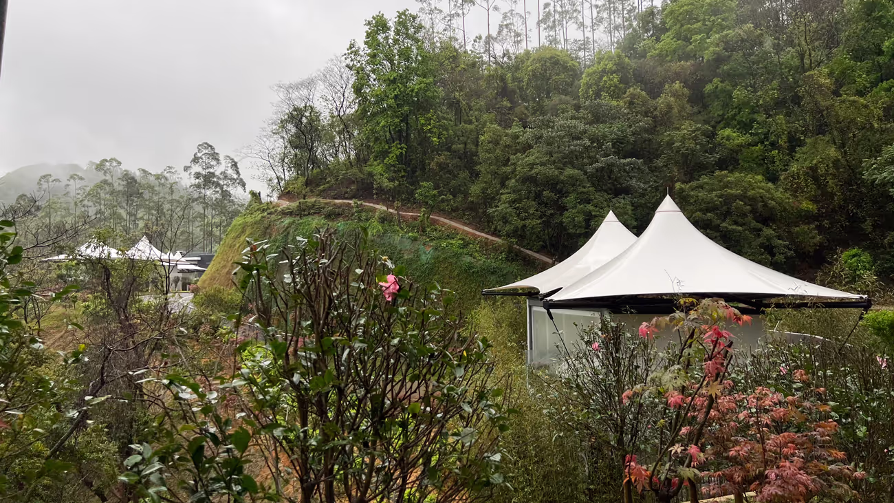 Tent Hotel Tensile Fabric Structure