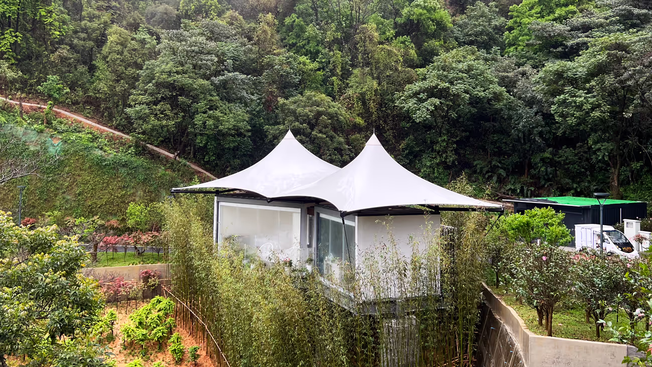 Tent Hotel Tensile Membrane Structure