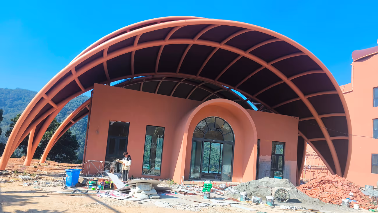 Yunnan Colorful PTFE Membrane Structure (3)