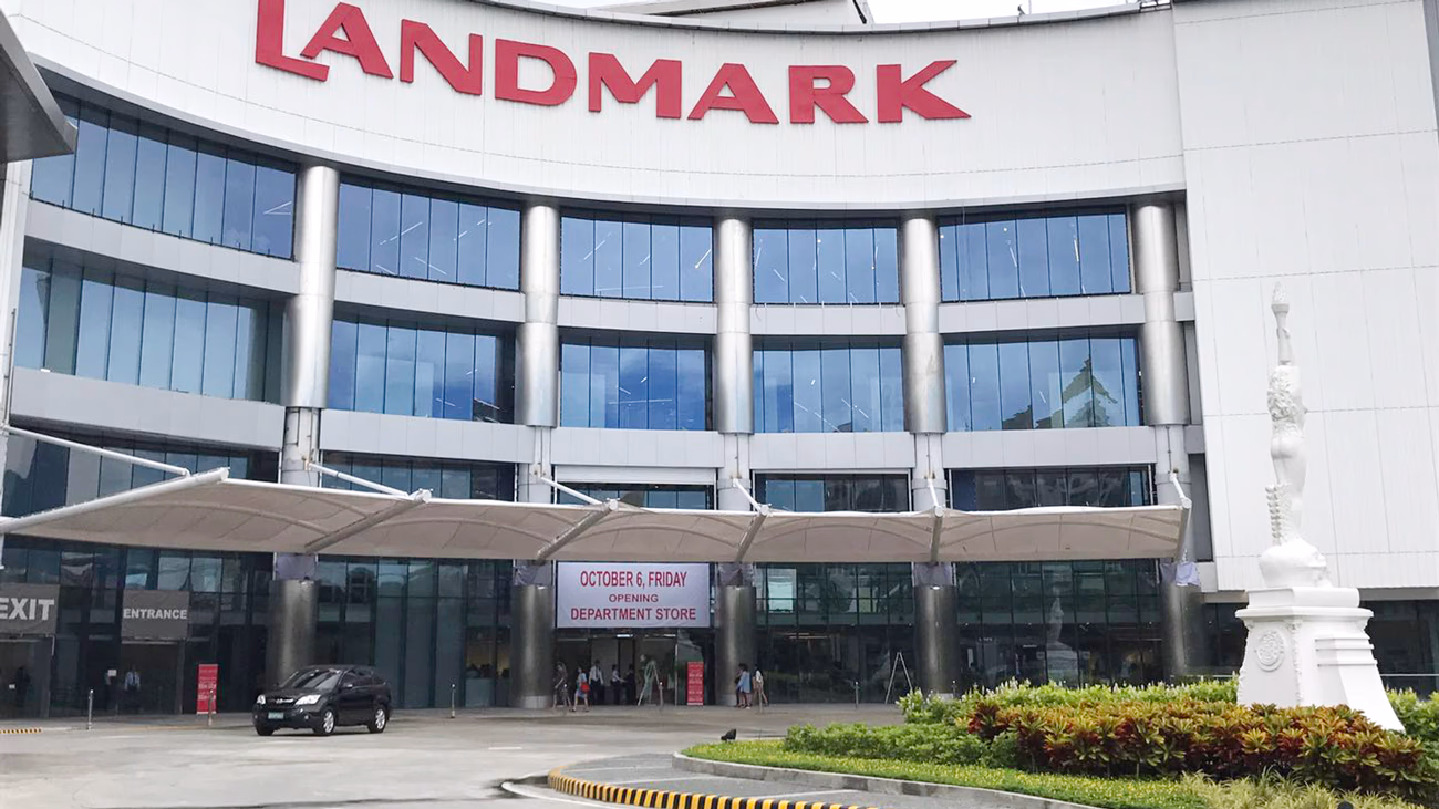 Manila LandMark Shopping Mall Entrance & Walkway Shade Structure