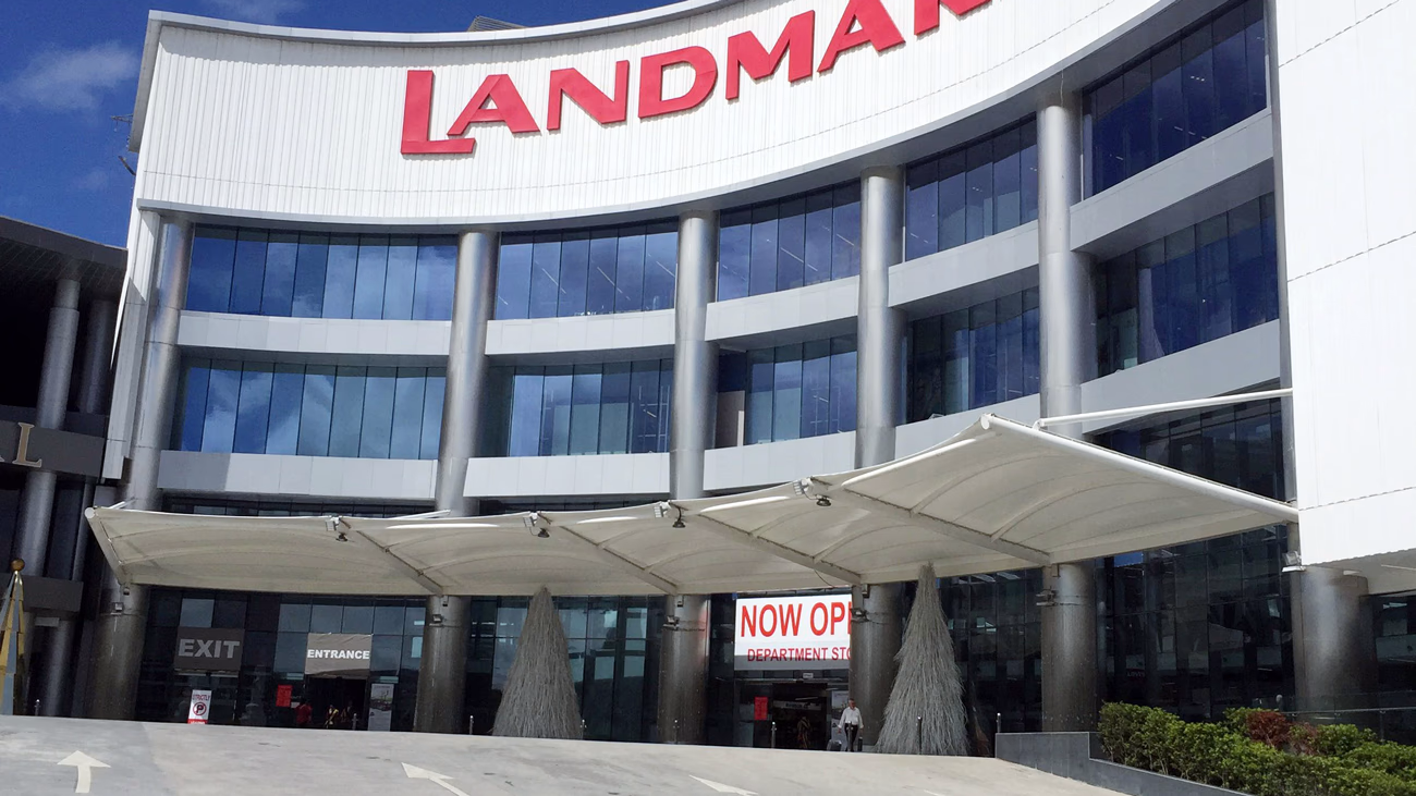 Manila LandMark Shopping Mall Entrance & Walkway Shade Structure