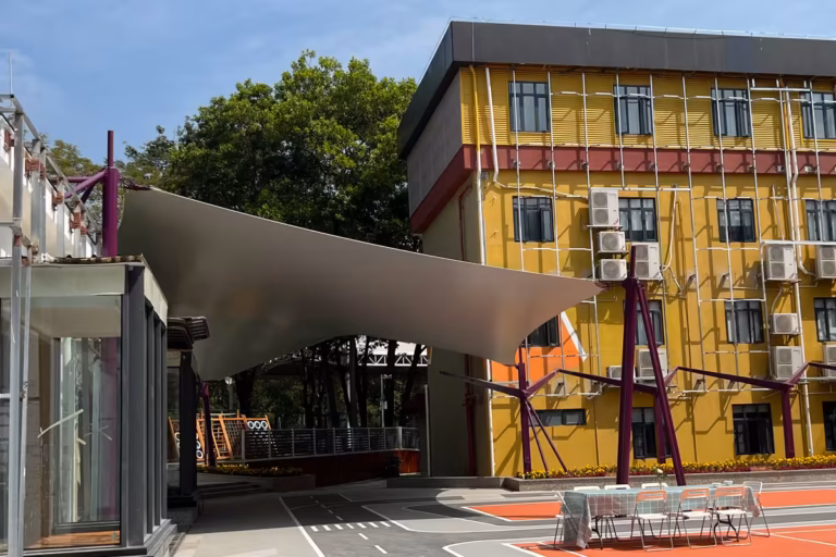 PVC Tensile Fabric Canopy